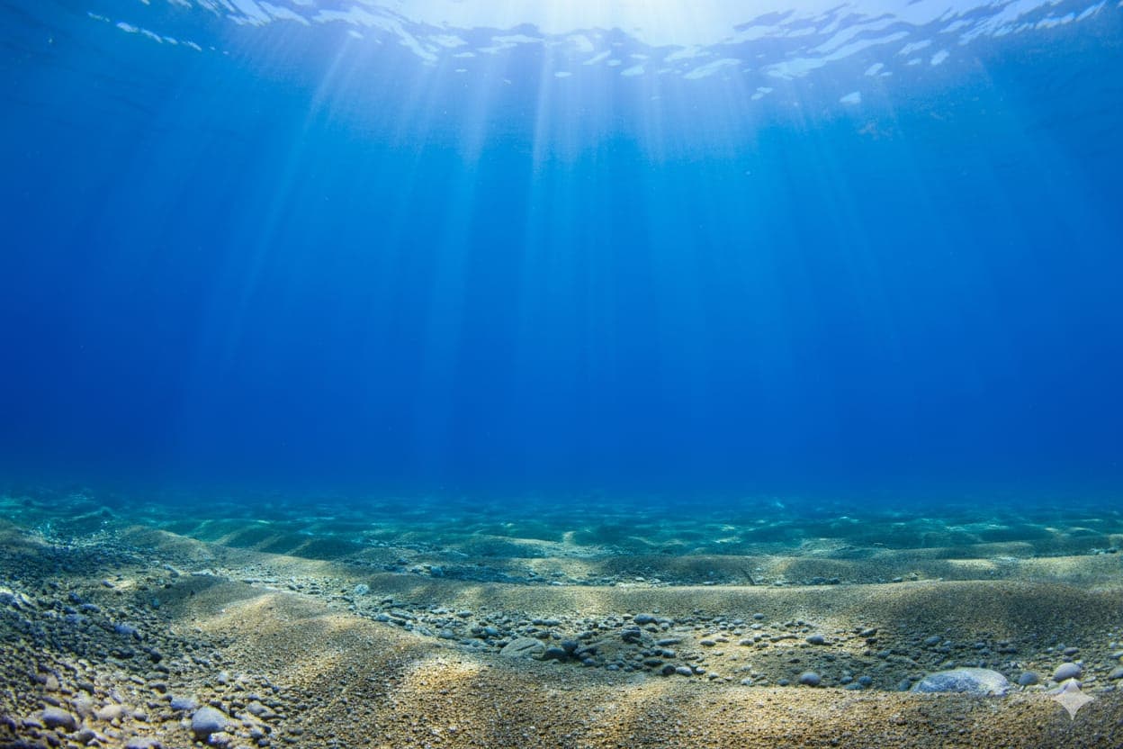 Vista panorámica del océano